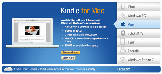 download kindle ap for mac